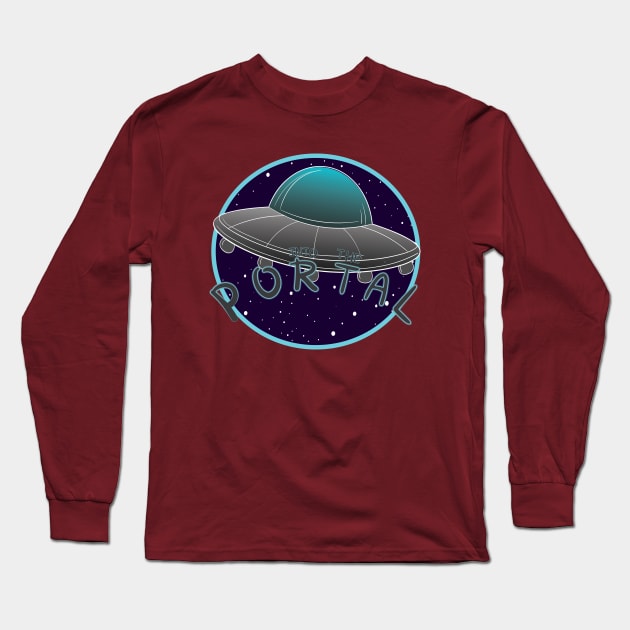 Into the Portal UFO Long Sleeve T-Shirt by Into The Portal 